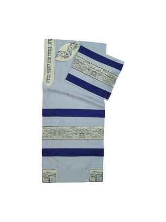 ריקמת אלימלך עיר דוד טלית | ריקמת אלימלך טלית
